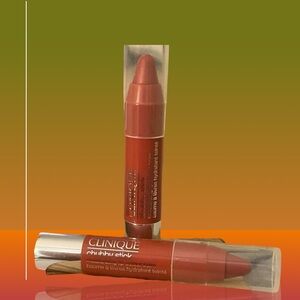 Clinique Chubby Stick Moisturizering Lip Balm Travel size- MEGA MELON